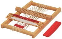 nic juguetes de madera telar Susi - tejido creativo para niños