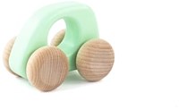 Bajo coche de juguete de madera Mini car - vehículo colorido y sostenible
