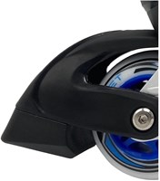 Patines en línea azul-negro ajustables marco de aluminio talla 29-32 niños-2