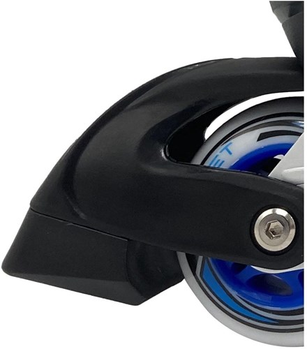 Patines en línea azul-negro ajustables marco de aluminio talla 29-32 niños-2