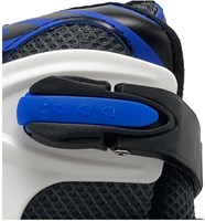 Patines en línea azul-negro ajustables marco de aluminio talla 29-32 niños-3
