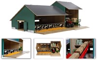 Kids GLOBE granja juguete establo con cobertizo agrícola madera escala 1:32-2