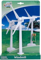 Kids GLOBE molino de viento juguete granja 1:32 blanco 29cm interactivo