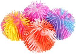 Van Manen pelota puffer juguete multicolor 15cm antiestrés