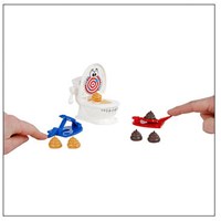 Juego de disparar caca al inodoro divertido juego de mesa para niños-2