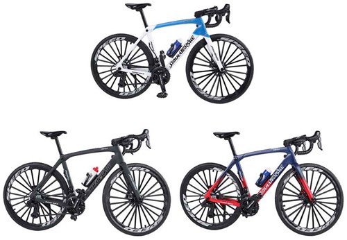 Bicicleta de juguete die-cast multicolor 20,5cm bicicleta juguete-2