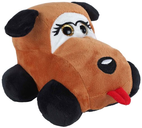 Peluche animal coche juguete suave 15cm multicolor-3