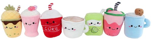 Van Manen peluche bebida Fluffy Menu - juguete suave de peluche