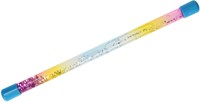 Bastón twirling con purpurina plástico 31cm juguete cheerleader niños-2
