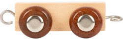 Small Foot tren de letras de madera set de juguete - 12 piezas - educativo