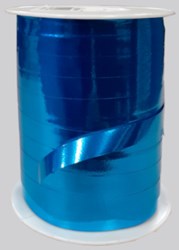 Cinta rizadora metalizada azul brillante 10 mm. 12114