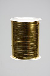 Cinta rizadora metalizada dorada 10 mm. 12106