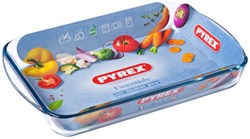 Pyrex fuente horno vidrio 40x27x6cm 3,7L - utensilios de cocina resistentes al calor