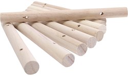 Creativ Company palitos de madera para posavasos - 108 piezas - manualidades