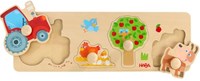 Haba puzzle de madera granja - juguete educativo para niños pequeños