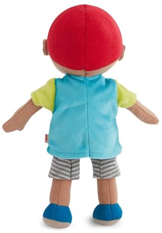 Haba muñeca de peluche Gabriel muñeca suave bebé 25 cm multicolor-2