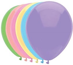 Ballonnen Pastel, 10st.