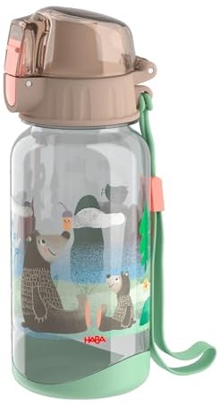 Haba botella bosque - cantimplora infantil 400ml sin BPA a prueba de fugas