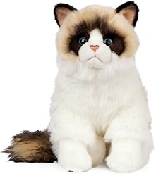 Living Nature gato Ragdoll de peluche - suave juguete de peluche