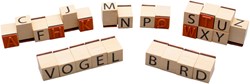 Eduplay sellos alfabeto set de juguete educativo - multicolor