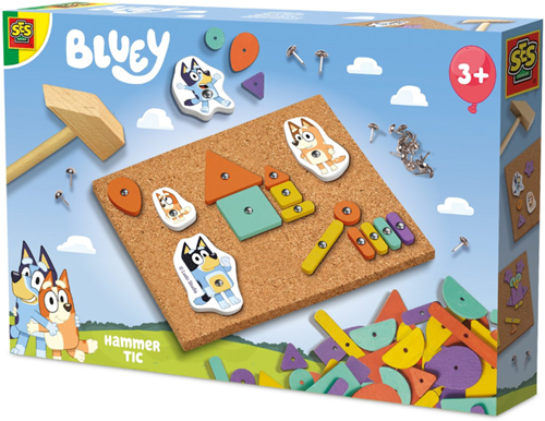 Ses Bluey set de martillo juguete - construcción creativa para niños