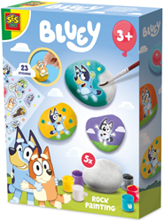 Ses Bluey set de pintura de piedras con pegatinas para niños