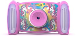 Accutime Cámara Infantil Unicornio - Cámara Interactiva 5MP, Vídeo 1080p, Juegos