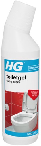 HG gel limpiador de inodoros superpotente - antical y quitamanchas 500 ml