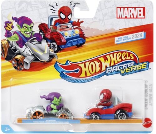 Hot Wheels raceverse die cast 2 pack assorti