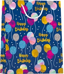 Design Group bolsa de regalo papel Balloons tamaño L fiesta