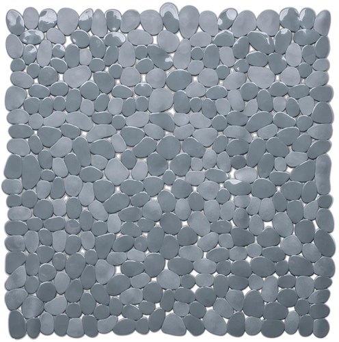 Wicotex alfombrilla de ducha antideslizante gris 53x53cm - alfombra baño