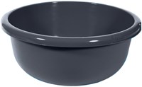 Curver barreño fregadero plástico redondo 10,5L antracita - barreño grande