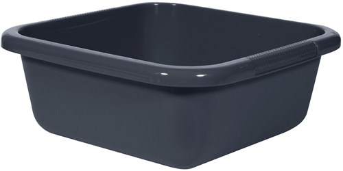 Curver barreño cuadrado antracita 10L - fregadero cocina plástico