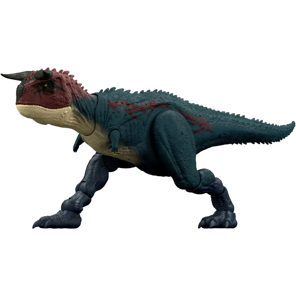 Mattel juguete dinosaurio Jurassic World Carnotaurus con sonidos