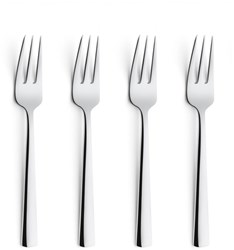 Amefa Moderno gebaksvorken 4 stuks