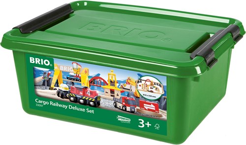 Brio set de tren transporte de mercancías - Tren eléctrico de juguete - 54 piezas-3
