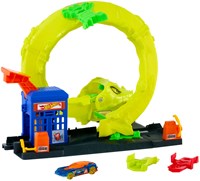 Mattel Hot Wheels City Nemesis Estación de Combustible Serpiente Set de Juego-2