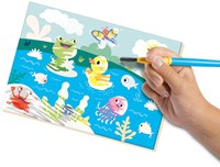 Ses colorear con agua - Animales ocultos - pintura mágica para niños-3