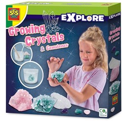 SES SES piedras preciosas de cristal en crecimiento25115