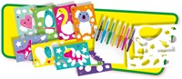 Ses airbrush graffiti set - juguete artístico creativo para niños-2