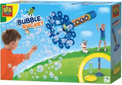 Ses Cohete de burbujas soplador - juguete exterior con burbujas fuertes