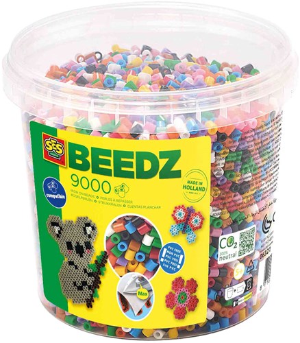 Ses cuentas para planchar mix 9000 piezas set creativo