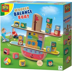 Ses barco de equilibrio de madera - juego educativo de equilibrio para niños y familia