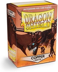Dragon Shield fundas cartas mate cobre 100 unidades trading cards