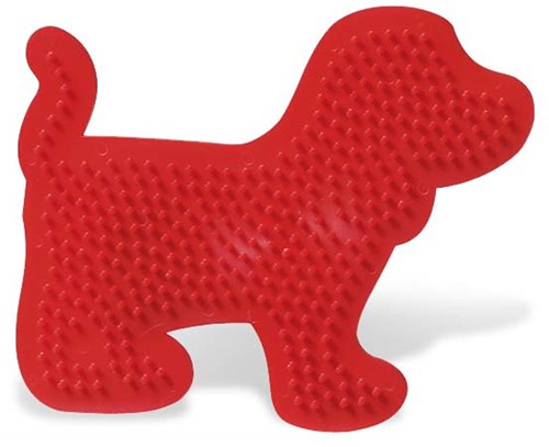 Ses base para cuentas de planchar perro - placa creativa para niños