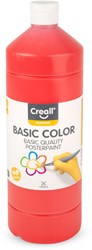 Creall pintura témpera rojo claro 1 litro - pintura escolar para niños