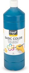 Creall témpera turquesa 1 litro - pintura lavable para niños