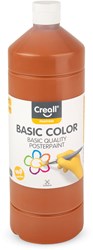 Creall pintura témpera marrón claro 1 litro - pintura escolar niños