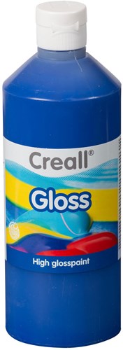 Creall pintura brillante azul - 500ml pintura creativa para niños