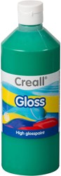 Creall pintura brillante verde - 500ml pintura creativa para niños
